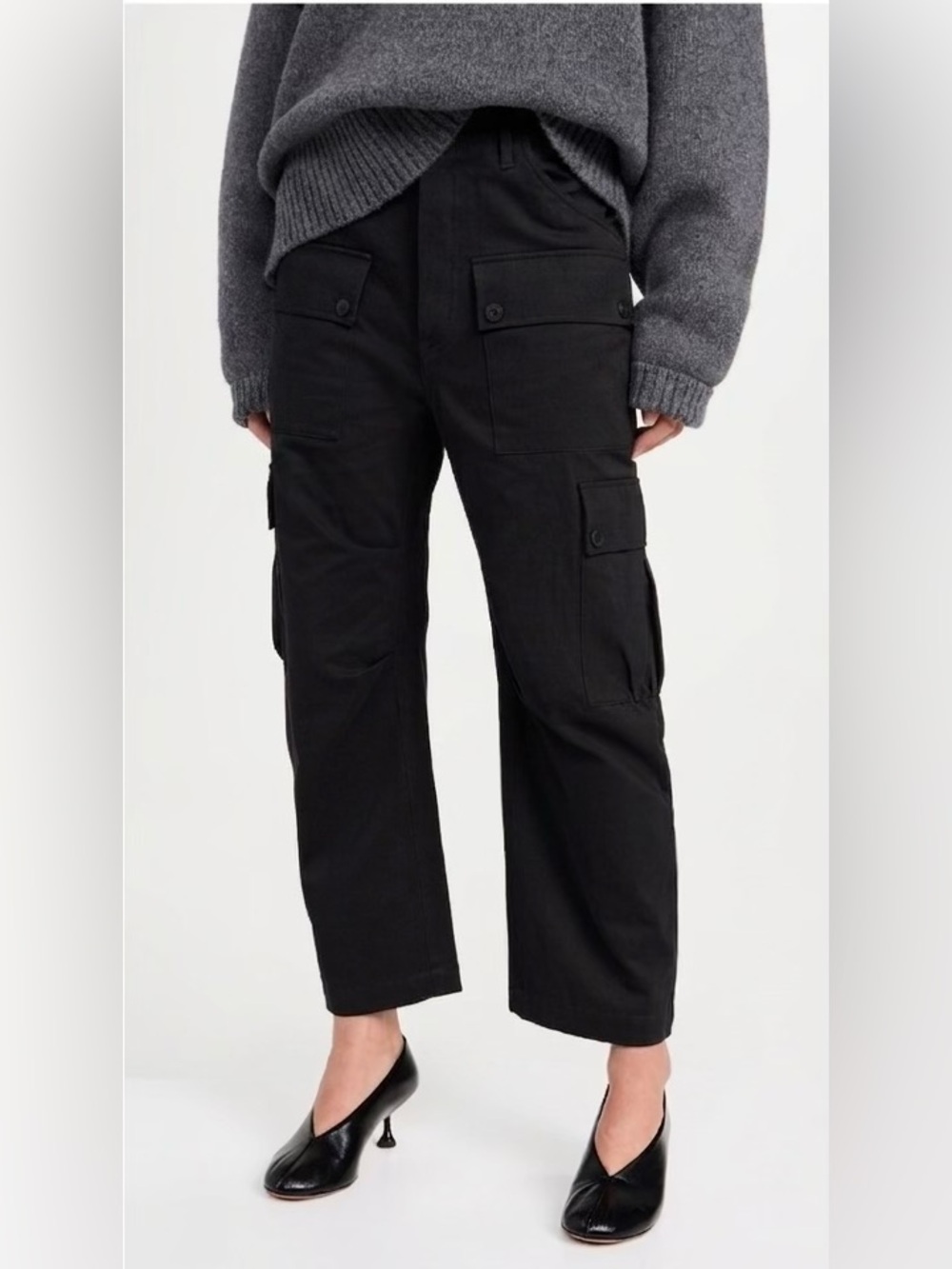 Jamie Haller The Fatigues Pant Cargo Black Size 4 NWT! $598